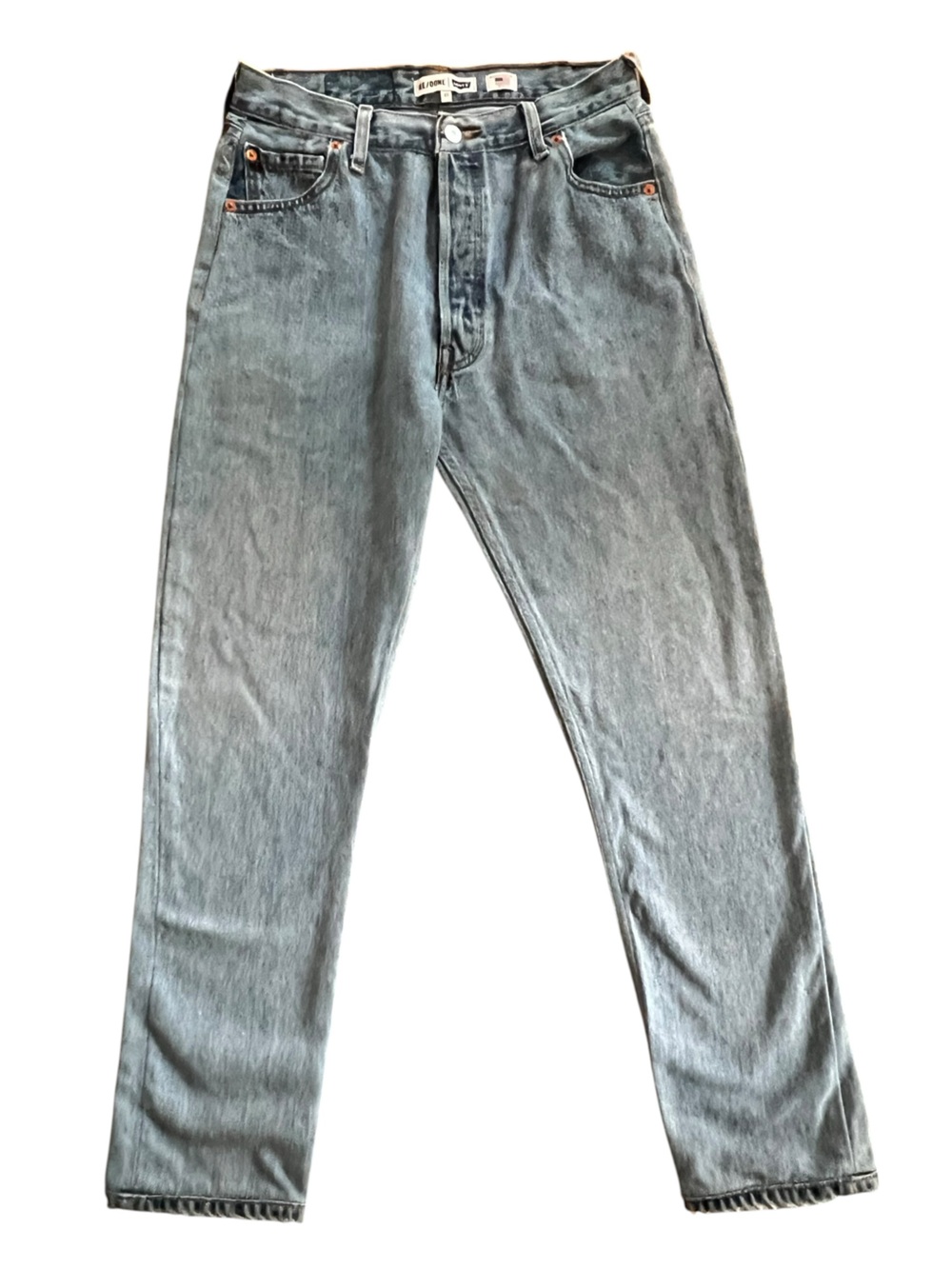 Levi’s Made & Crafted x RE/DONE Jeans USA High Rise Straight Button Fly US 27